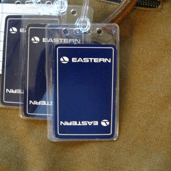 ✈️ Eastern Airlines Vintage Playing Card Luggage Tags - Picture 3 of 4
